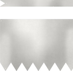 vidaXL Stal nierdzewna 100 x 0.5 x 30 cm Wytrzymałe Obrzeża ogrodowe 3