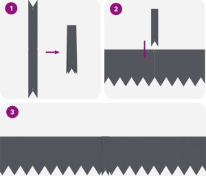 vidaXL Antracytowy Plastikowy 100 x 0.5 x 20 cm Obramowanie ogrodu 4