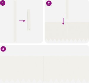 vidaXL Biały Plastik 100 x 0.5 x 30 cm Trwałe Obrzeża ogrodowe 4