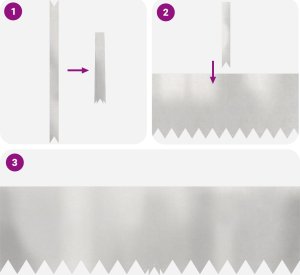 vidaXL Stal nierdzewna 100 x 0.5 x 30 cm Wytrzymały Krawężnik ogrodowy 4