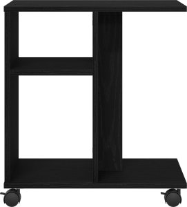 vidaXL Stolik boczny Czarny dąb Kompaktowy Lekki 6