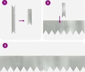 vidaXL Stal galwanizowana 100 x 0.5 x 15 cm Trwałe 4