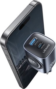 Ładowarka Usams Ładowarka sieciowa USAMS CC293 T67 20W   iWatch 1xUSB-C 1xUSB-A tarnish 5