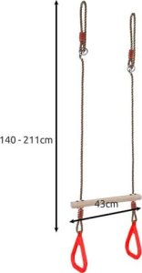 Huśtawka - trapez Kruzzel 25383 3