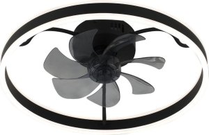 Fanfy czarna LED 40W G K 3000,4000,6000 Wi-Fi 1