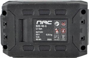 NAC.AKUMULATOR 20V 4Ah SERIA S 4