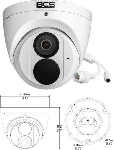 Kamera BCS POINT BCS-P-EIP25FSR3-Ai2 3