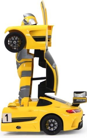 Jamara Mercedes AMG GT3, transformers, 1:14, 2,4GHz, żółty (410029) 6