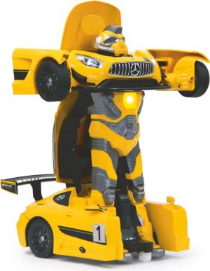 Jamara Mercedes AMG GT3, transformers, 1:14, 2,4GHz, żółty (410029) 9