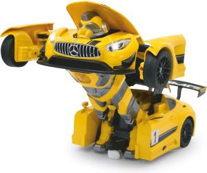 Jamara Mercedes AMG GT3, transformers, 1:14, 2,4GHz, żółty (410029) 10