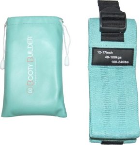 Taśma oporowa z regulacją Loop Band TURQUISE- Booty Builder 2