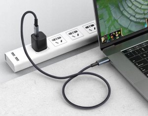 Kabel USB Vega USB-C - USB-C 1 m Czarny (35803) 5