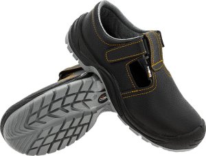Sandały skórzane S1 FO, stalowy podnosek, rozmiar 46 7