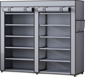 Szafa tekstylna na buty Massido MS-805 grafitowa 6