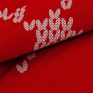 Pościel świąteczna z satyny bawełnianej NOEL 160X200 70X80X2 czerwona 6