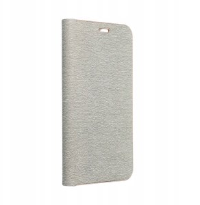 Kabura LUNA Book Gold do IPHONE 16e (SE 4 2025) srebrny 1