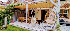 Roleta rzymska pozioma premium Decor 3x5 - Beżowy 5