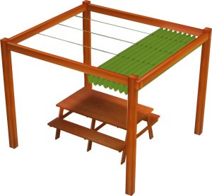 Roleta rzymska pozioma premium Decor 3x5 - Zielony 7