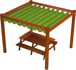 Roleta rzymska pozioma premium Decor 3x5 - Zielony 8