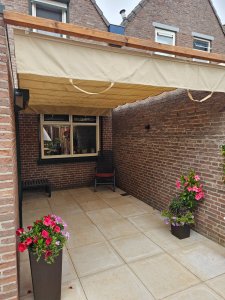 Roleta rzymska pozioma premium Decor 3x4 - Beżowy 11