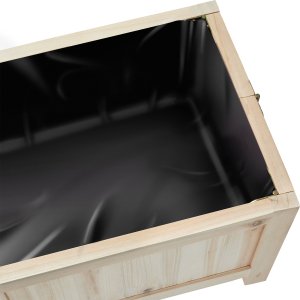 podwyższona grządka Blomster, składana, 30l, w tym folia, 70x30x25cm - brązowy 10