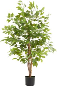 Sztuczne drzewo fikus Fida, realistyczna tekstura - 120 cm 1