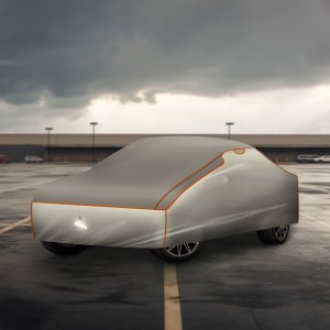 Plandeka samochodowa przeciwgradowa wodoodporna oddychająca - L (483 x 178 x 120 cm) 3