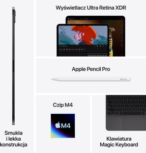 TabletApple[PRODUKT WYCOFANY] towar w Sosnowcu - Tablet Apple Apple iPad Pro 11" M4 256GB Wi-Fi Srebrny (Silver) 3