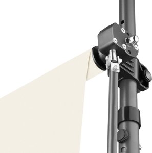 Markiza zaciskowa z korbą ręczną, regulowana wysokość - 200 x 180 cm, beżowy 6