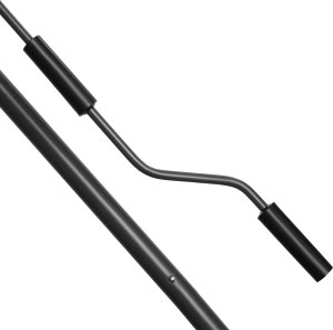 Markiza zaciskowa z korbą ręczną, regulowana wysokość - 200 x 180 cm, beżowy 10