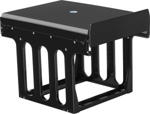 Kosz na śmieci Ashlyn, 2 komory, 30 litrów, prowadnice teleskopowe - czarny 11