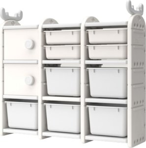 Organizer z Pojemnikami dla Dzieci 3x3 1