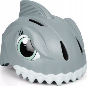 Kask Rowerowy Dziecięcy Szary Rekin 1