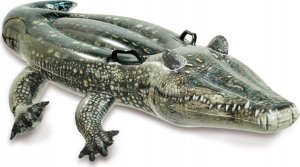 Materac do pływania INTEX Krokodyl Aligator 57551 zielony dla dzieci lato 1