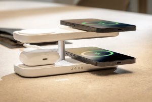 ZENS Quattro Wireless Charger Pro 4 - ładowarka bezprzewodowa Qi2 do czterech urządzeń (4x15W) kompatybilna z MagSafe (white) 11