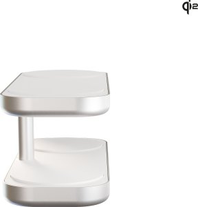 ZENS Quattro Wireless Charger Pro 4 - ładowarka bezprzewodowa Qi2 do czterech urządzeń (4x15W) kompatybilna z MagSafe (white) 4