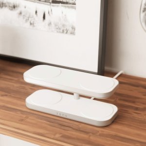 ZENS Quattro Wireless Charger Pro 4 - ładowarka bezprzewodowa Qi2 do czterech urządzeń (4x15W) kompatybilna z MagSafe (white) 9