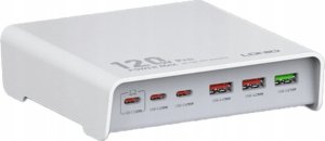 Ognioodporna Ładowarka 120W 6 portów USB A i C Ldnio Q605 white idealna do domu i biura 3