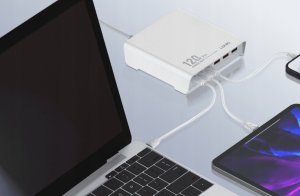 Ognioodporna Ładowarka 120W 6 portów USB A i C Ldnio Q605 white idealna do domu i biura 4