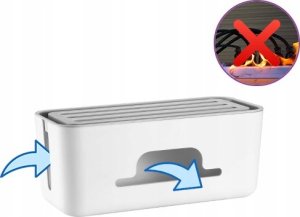 Organizer BOX na Kable Spacetronik SR-202 Przewody Listwę Zasilającą 4