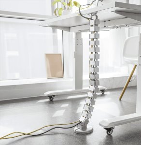 Prowadnica kablowa Spacetronik SPK-180G 130cm Organizer Szary 2