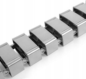 Prowadnica kablowa Spacetronik SPK-180G 130cm Organizer Szary 4