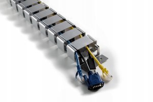 Prowadnica kablowa Spacetronik SPK-180G 130cm Organizer Szary 7