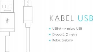 Kabel USB LTC microUSB - USB-A 2 m Biały (LX8451) 3