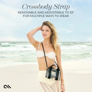 Case-Mate Micro Tote Bag - Wodoodporna torba na ramię (Midnight Black/Clear) 4