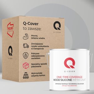 IMPREGNAT BARWIĄCY DO DREWNA KRYJĄCY NA JEDEN RAZ ORZECHOWY CIEMNY 5L 9