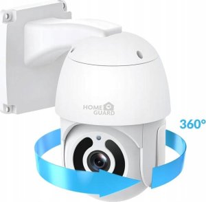 Wodoodporna Kamera zewnętrzna WiFi HomeGuard AI zewnętrzna 2K HGWOB-253 Wbudowany mikrofon z głośnikiem 2