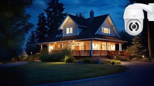 Wodoodporna Kamera zewnętrzna WiFi HomeGuard AI zewnętrzna 2K HGWOB-253 Wbudowany mikrofon z głośnikiem 5