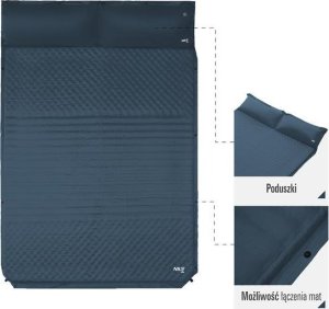 Nils Extreme NC4060 Mata samopompująca Antracyt 3