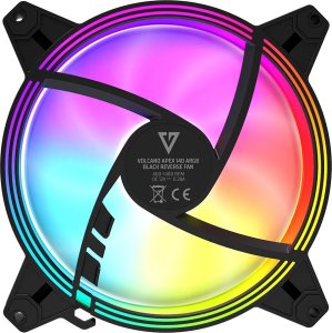 Wentylator Modecom Volcano Apex 140 ARGB Reverse Czarny (FAN-APEX-140R-ARGB-100) 3